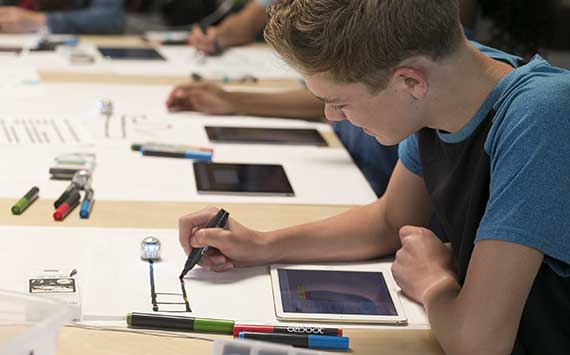 Ozobot line drawing